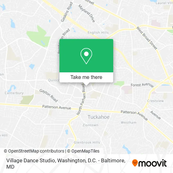 Village Dance Studio map