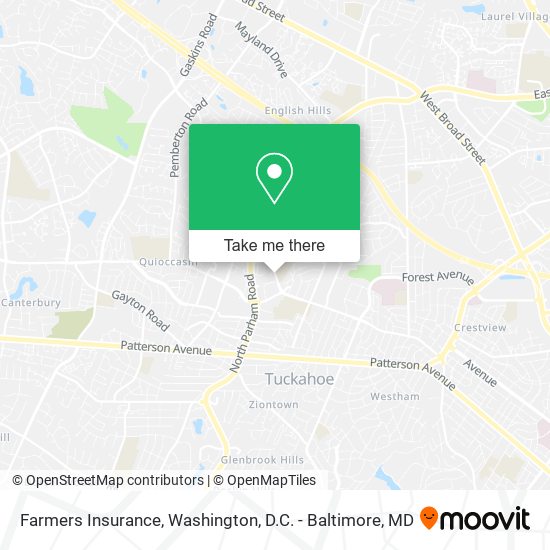 Mapa de Farmers Insurance
