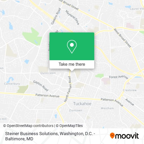 Steiner Business Solutions map