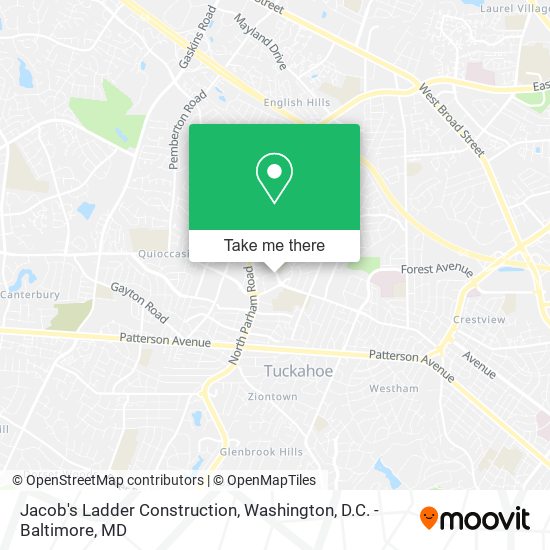 Jacob's Ladder Construction map