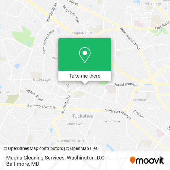 Magna Cleaning Services map