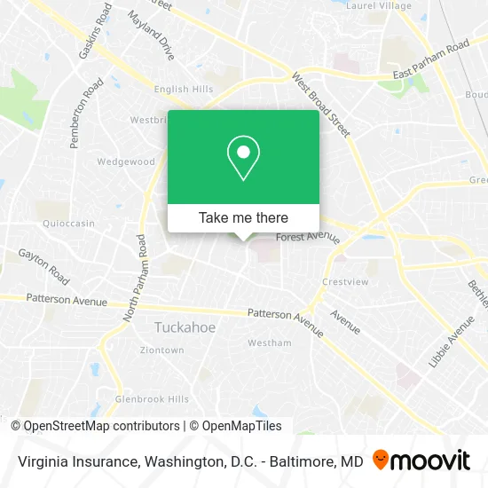 Virginia Insurance map