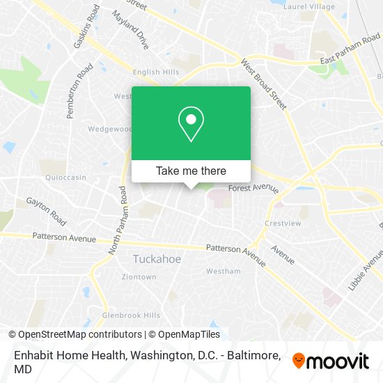 Enhabit Home Health map