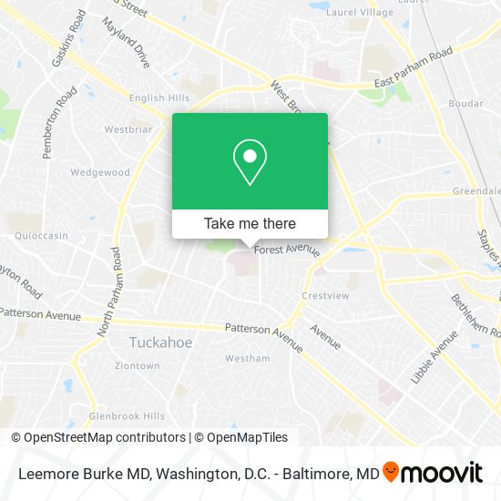Mapa de Leemore Burke MD