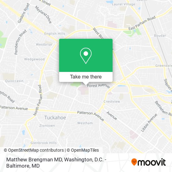 Mapa de Matthew Brengman MD