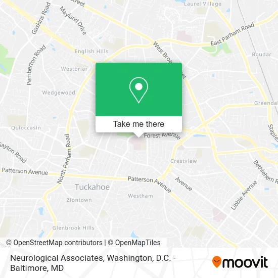 Neurological Associates map