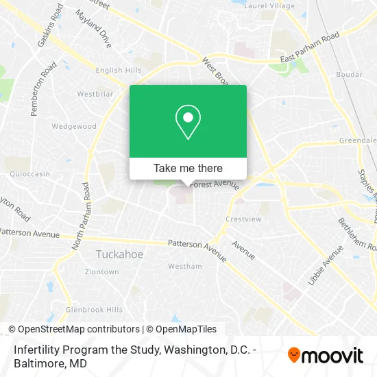 Infertility Program the Study map