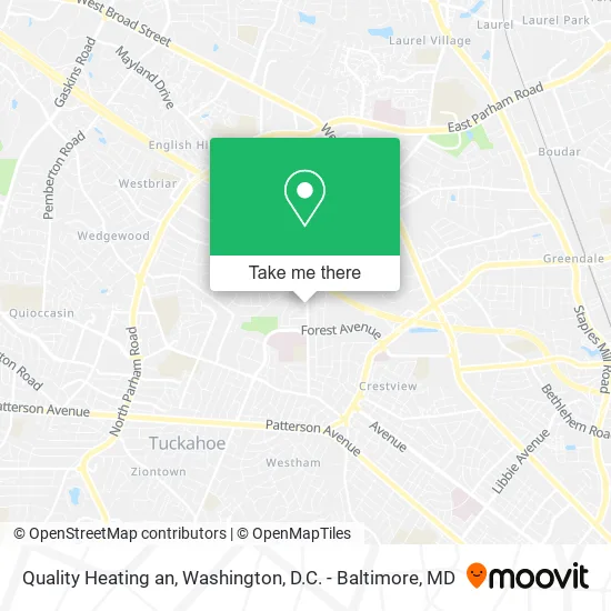 Quality Heating an map