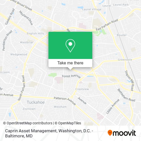 Mapa de Caprin Asset Management