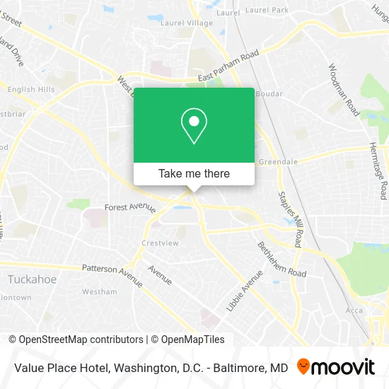Value Place Hotel map