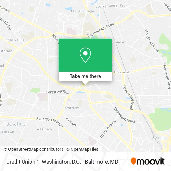 Credit Union 1 map