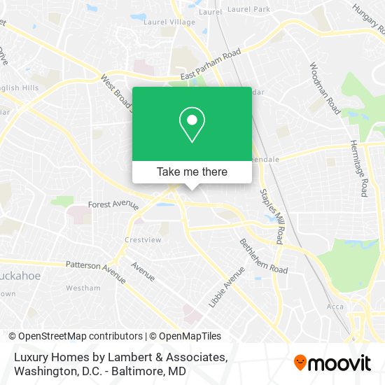 Mapa de Luxury Homes by Lambert & Associates