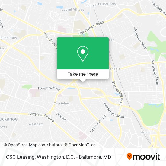 CSC Leasing map