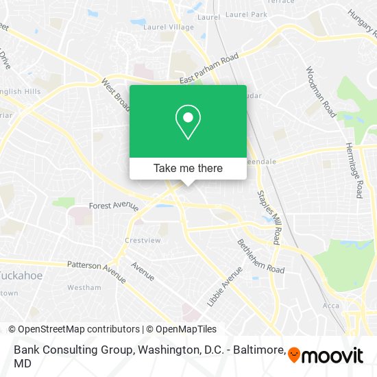 Bank Consulting Group map