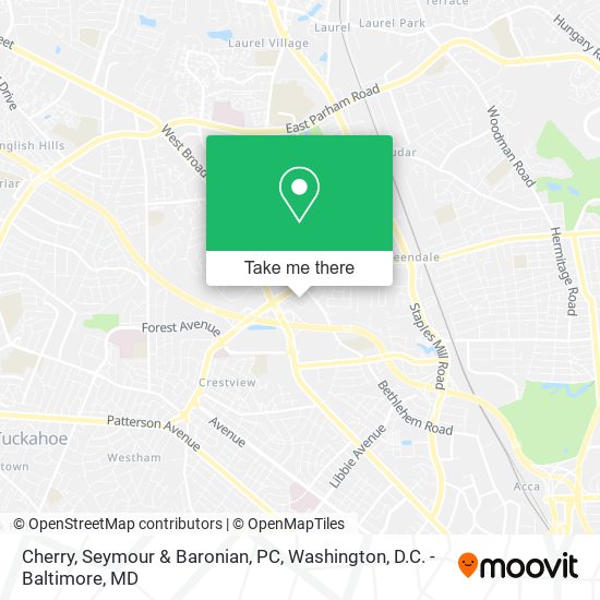 Mapa de Cherry, Seymour & Baronian, PC