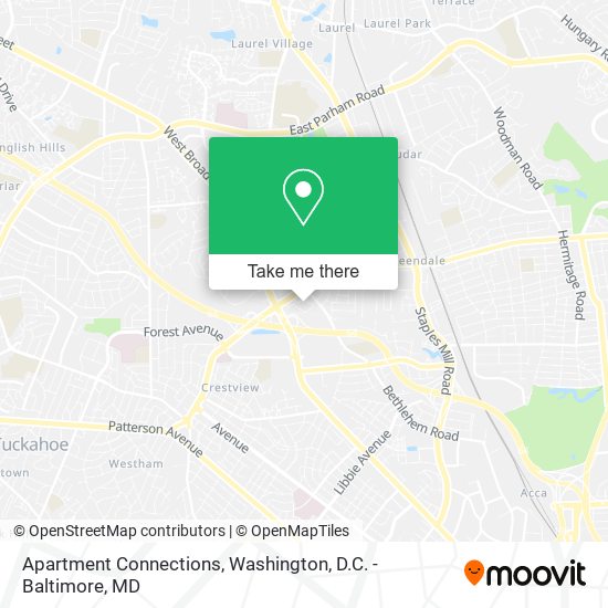 Apartment Connections map