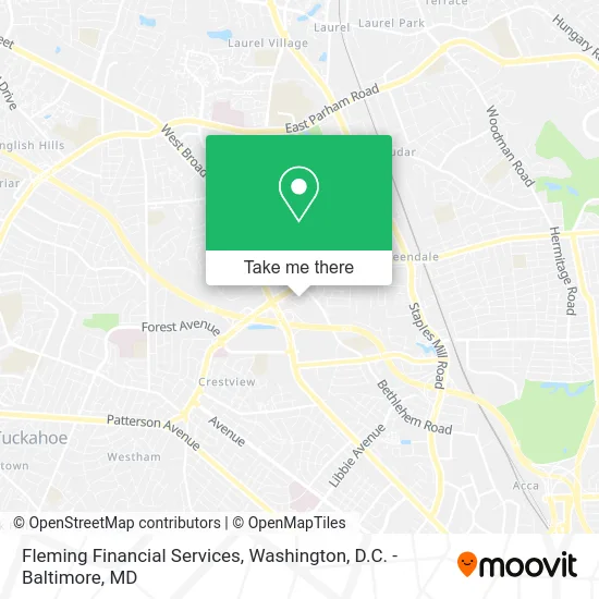 Fleming Financial Services map