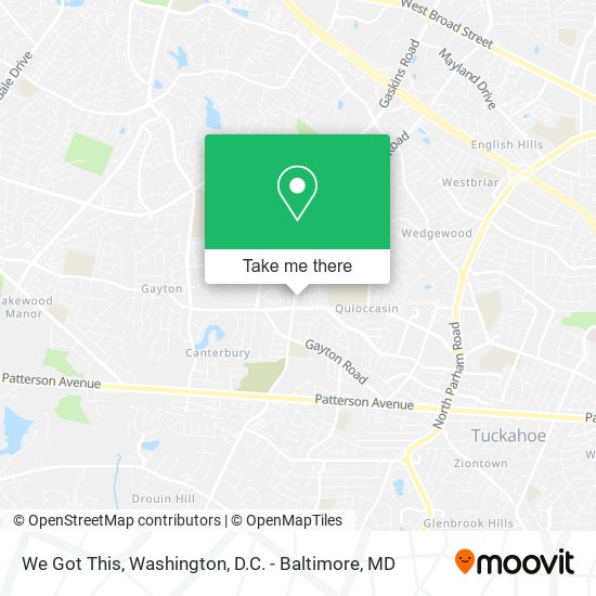 We Got This map