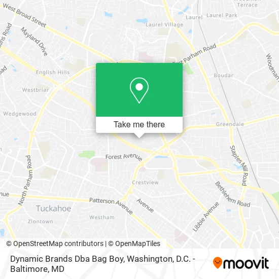 Dynamic Brands Dba Bag Boy map