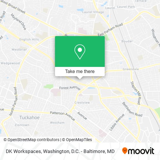 DK Workspaces map