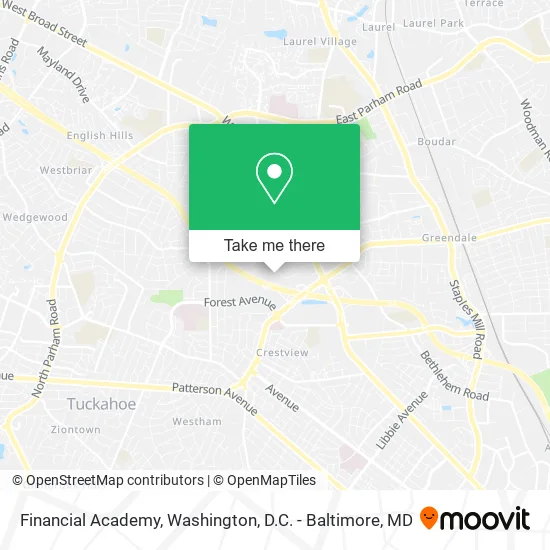 Financial Academy map