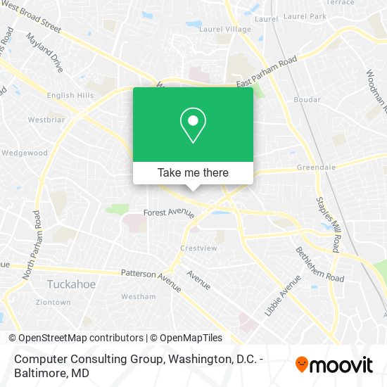Computer Consulting Group map
