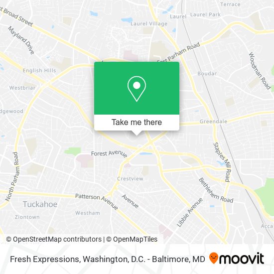Mapa de Fresh Expressions
