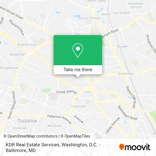 KDR Real Estate Services map