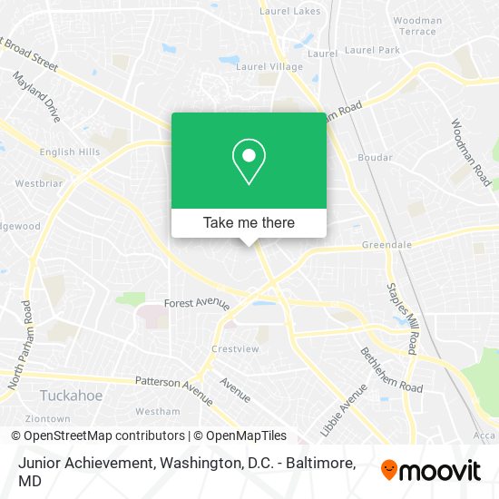 Junior Achievement map
