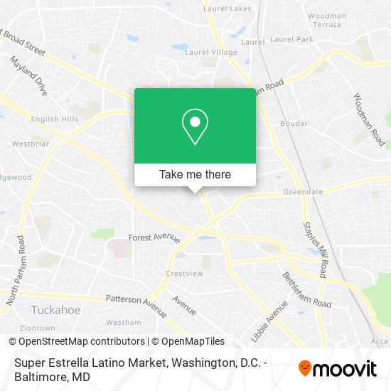 Super Estrella Latino Market map