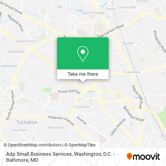 Mapa de Adp Small Business Services