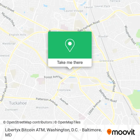 Libertyx Bitcoin ATM map