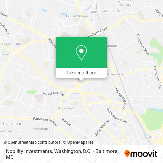Nobility Investments map