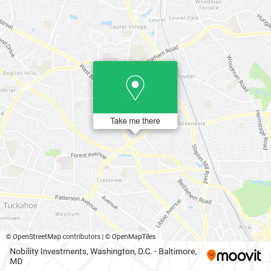 Nobility Investments map