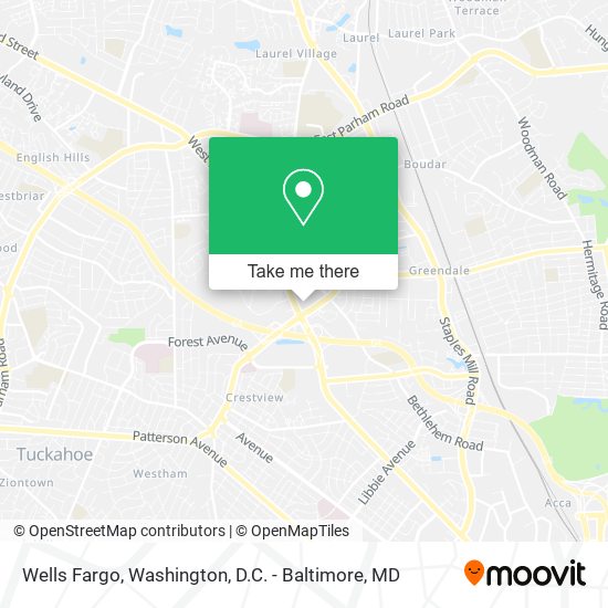 Wells Fargo map