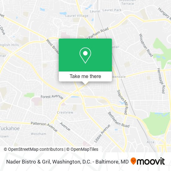 Nader Bistro & Gril map