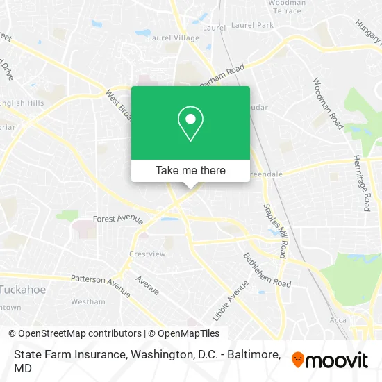 State Farm Insurance map