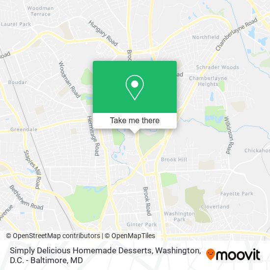 Simply Delicious Homemade Desserts map