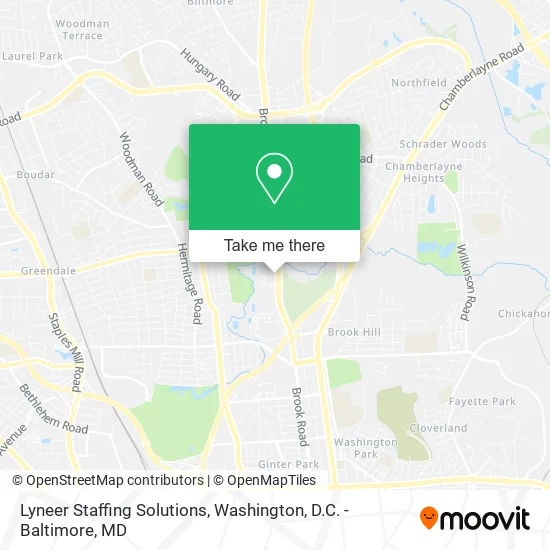 Lyneer Staffing Solutions map