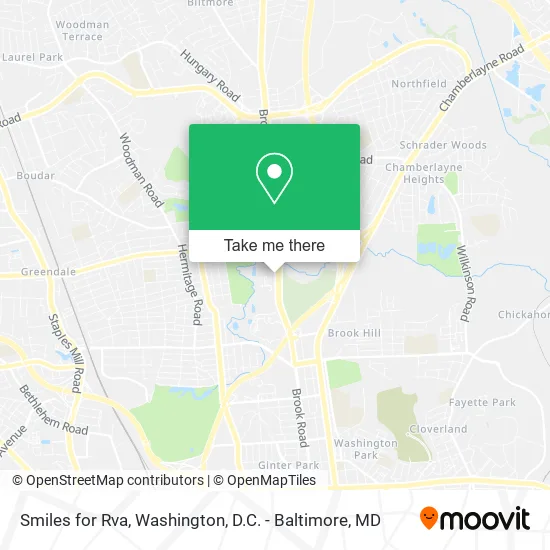 Smiles for Rva map