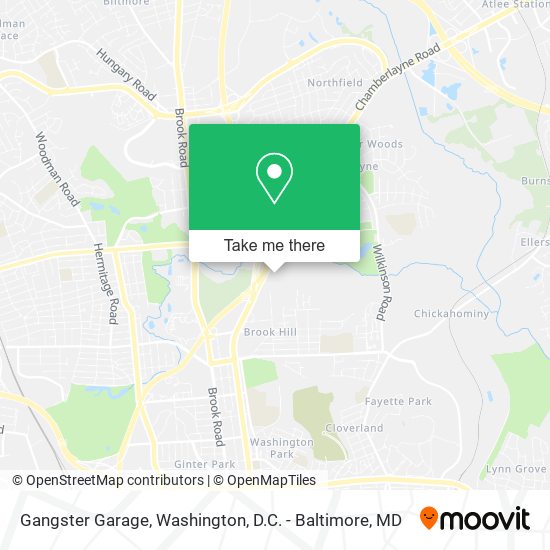 Gangster Garage map