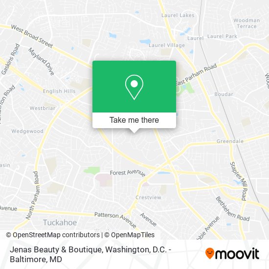 Jenas Beauty & Boutique map