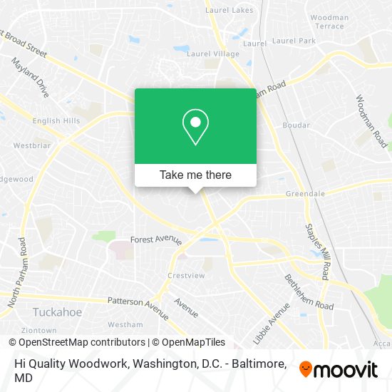 Mapa de Hi Quality Woodwork
