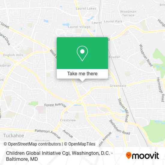 Children Global Initiative Cgi map