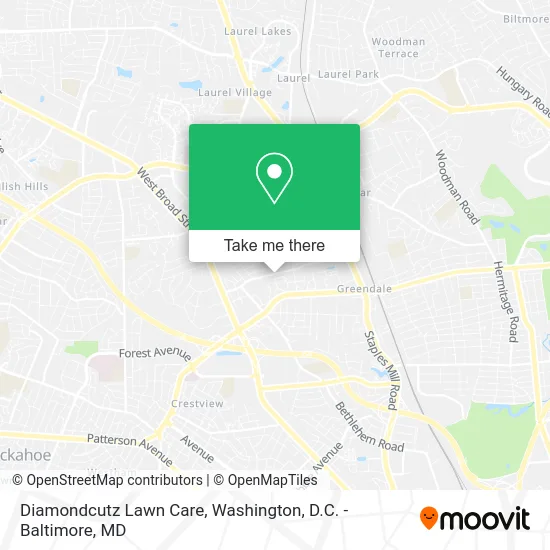 Diamondcutz Lawn Care map