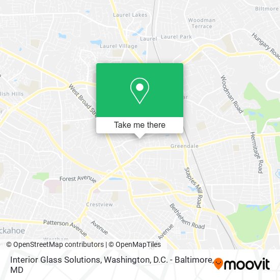 Mapa de Interior Glass Solutions