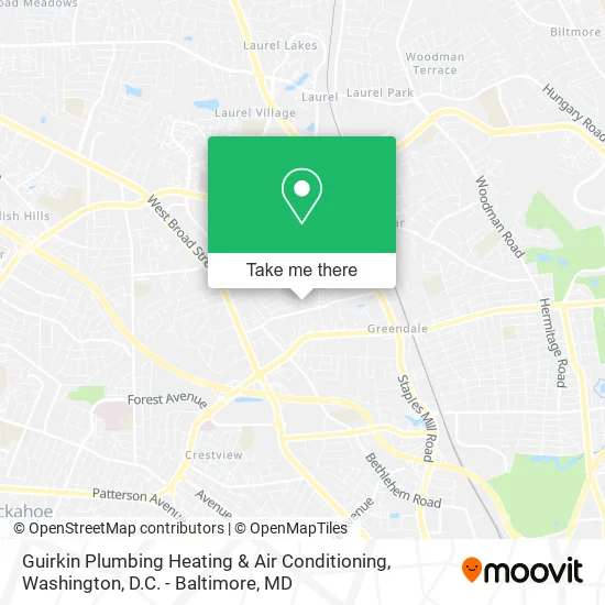 Guirkin Plumbing Heating & Air Conditioning map