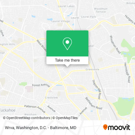 Wrva map