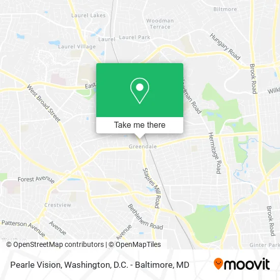 Pearle Vision map