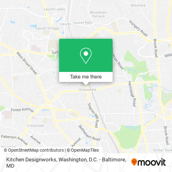 Kitchen Designworks map